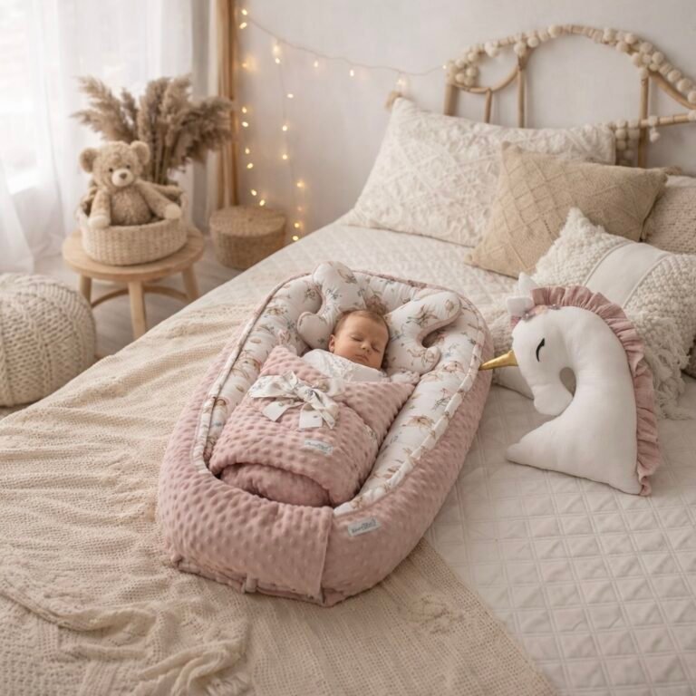 Babynest 4er Premium Set Meadow Bunny Hauptbild