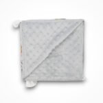 Kuscheldecke|Premium Baumwolle Minky |Little Party Friends Zusatzbild-1