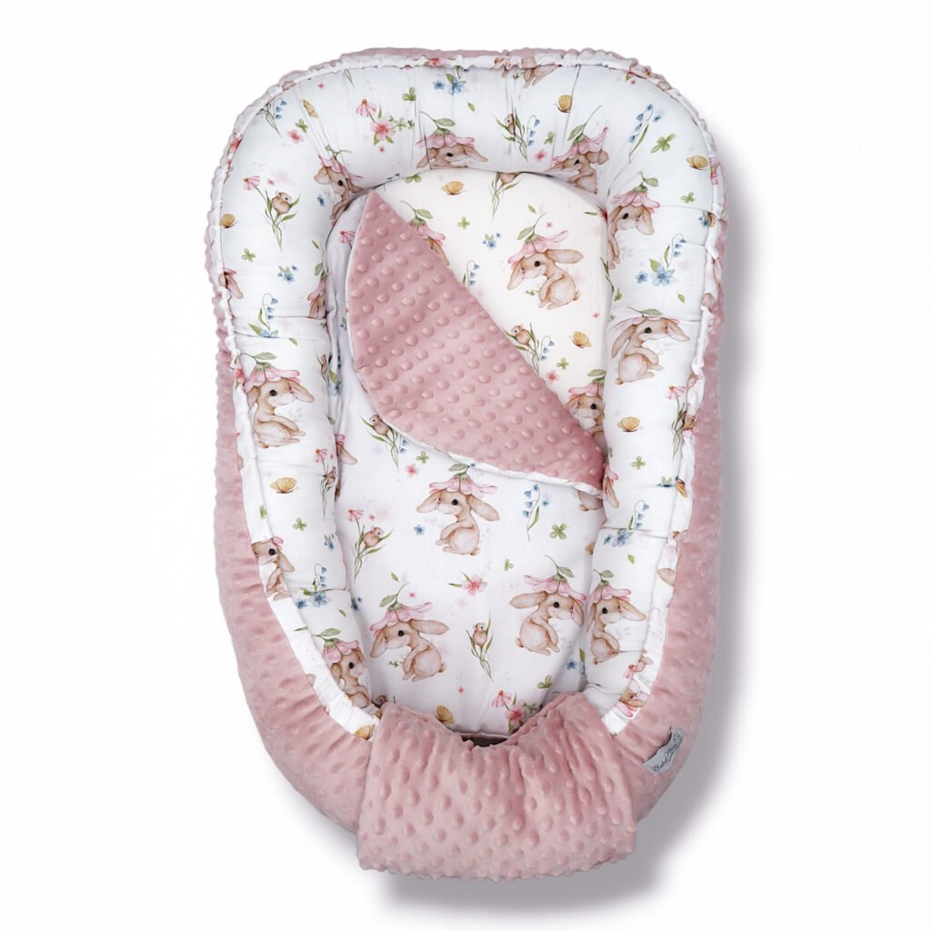 Babynest 4er Premium Set Meadow Bunny Zusatzbild-1