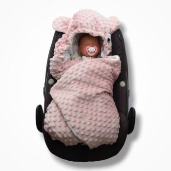 Autoschale Decke |Premium Baumwolle Minky|Meadow Bunny Hauptbild