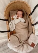 Set Babydecke und Kissen Boucle Cream Zusatzbild-2