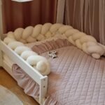 Bettschlange Boucle Cream Hauptbild