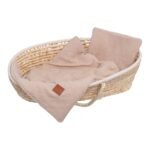 Set Babydecke und Kissen Boucle Beige