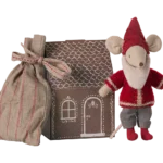 Maileg-Topo di Babbo Natale