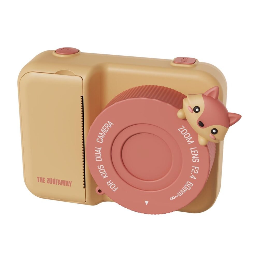 The Zoofamily - Image principale du renard imprimé pour appareil photo pour enfants P2
