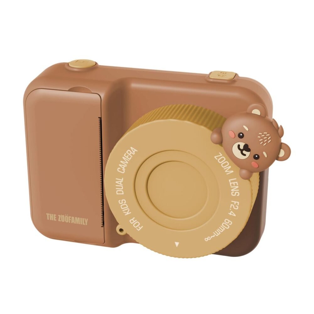 The Zoofamily - Image principale de l'ours imprimé pour appareil photo enfant P2