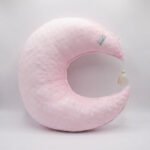 Stillkissen Halbmond|Minky| Rosa Hauptbild