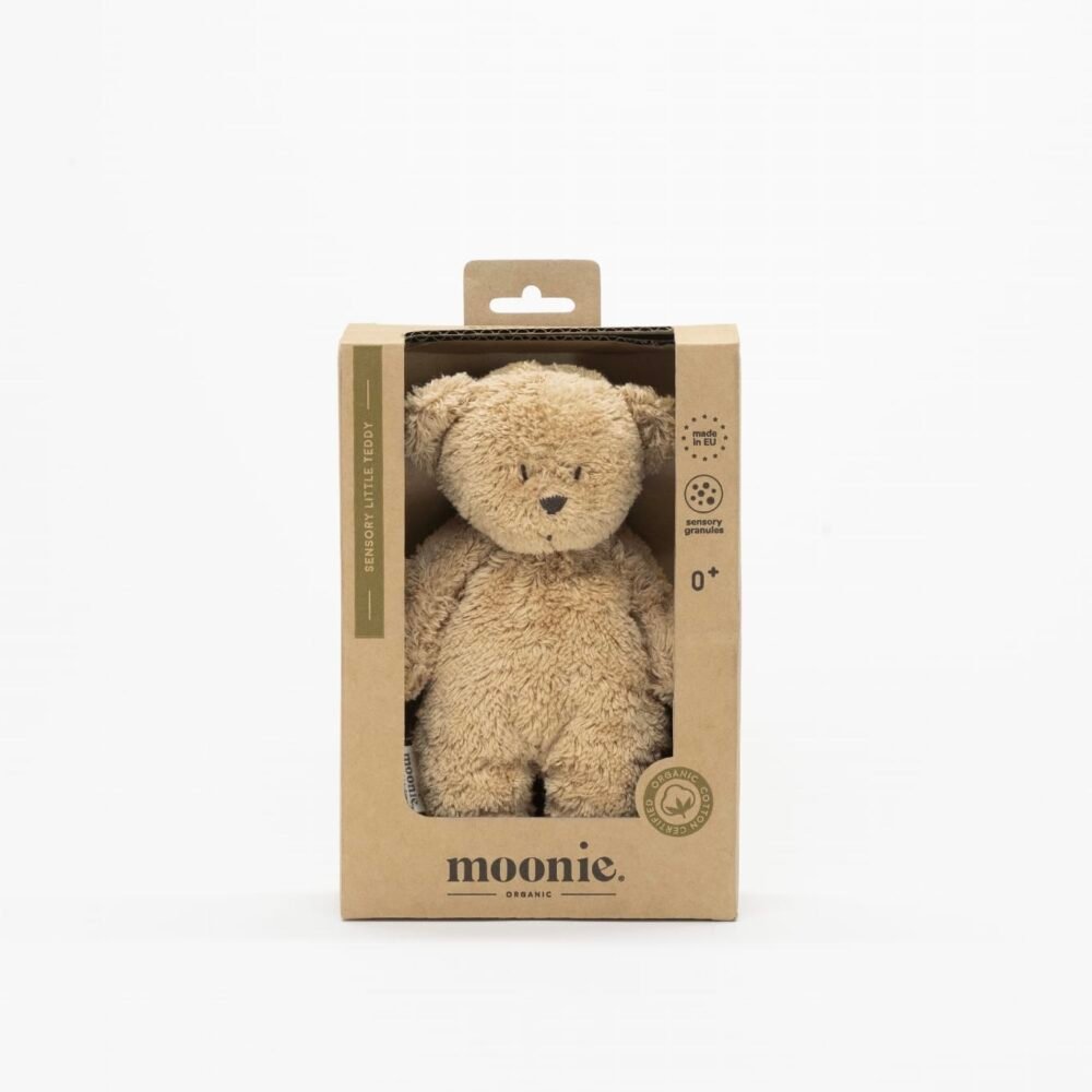 Moonie Orsetto di peluche sensoriale - Cappuccino Immagine aggiuntiva-1
