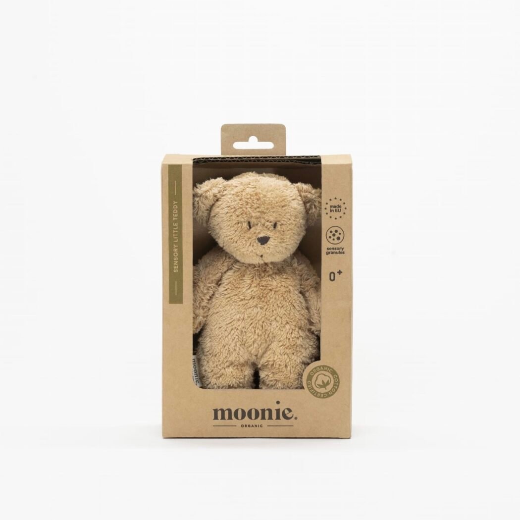 Moonie Orsetto di peluche sensoriale - Cappuccino Immagine aggiuntiva-1