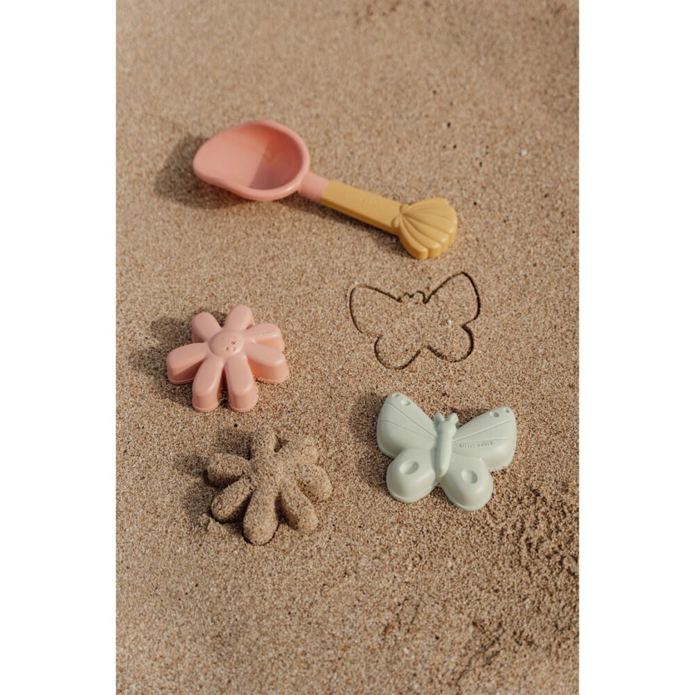 Petit ensemble de plage hollandais, 3 pièces, fleurs et papillons (Image supplémentaire 1)
