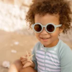 Kinder Sonnenbille Rund Meeresgrün Zusatzbild-1