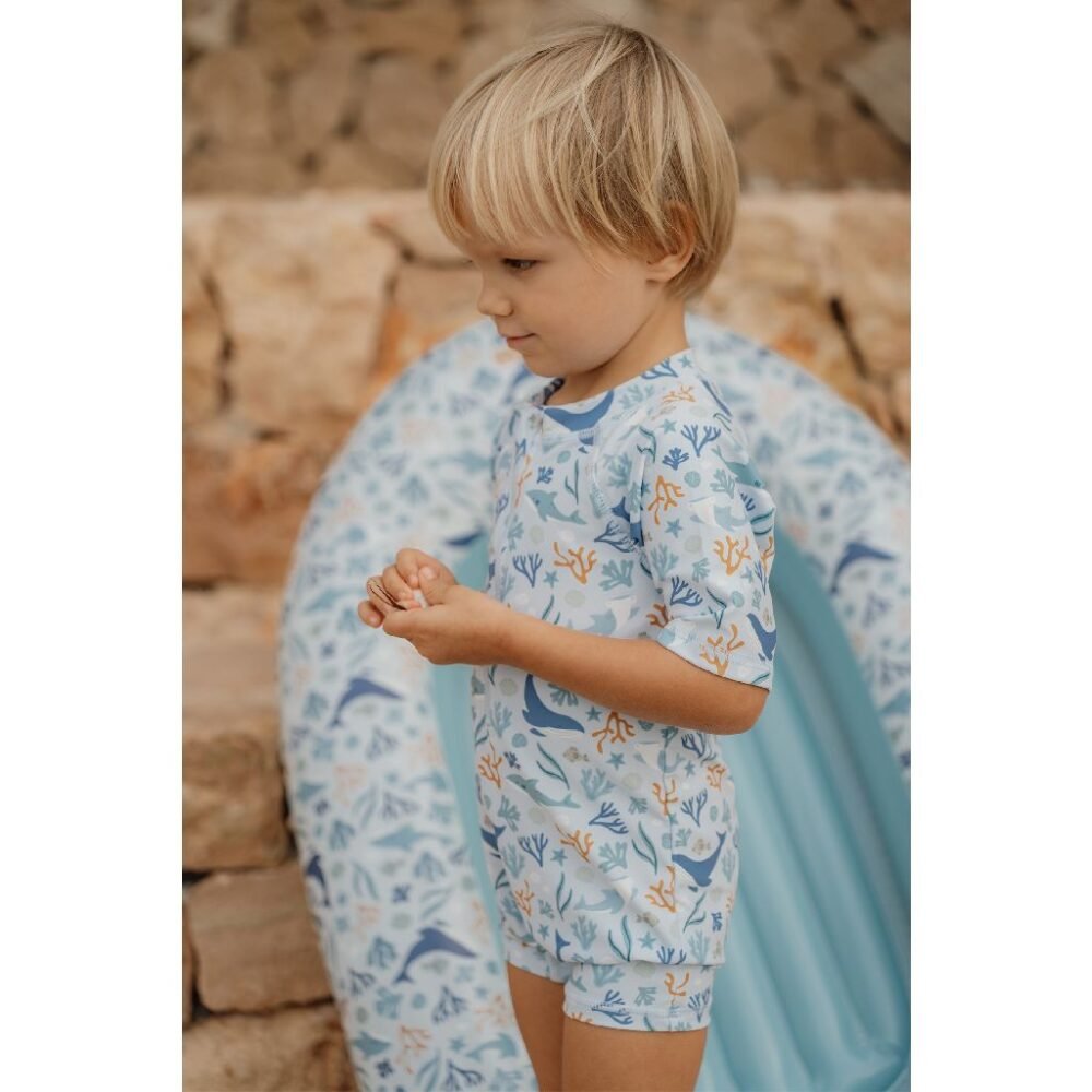 Little Dutch Boot Ocean Dreams Blau 100 x 67 cm Zusatzbild-1