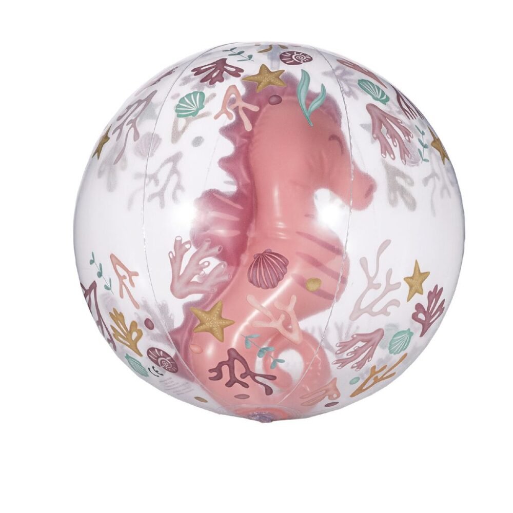 Image principale du ballon de plage 3D Little Dutch Ocean Dreams rose