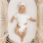 Milk Ribbed Organic Topknot - Image 3