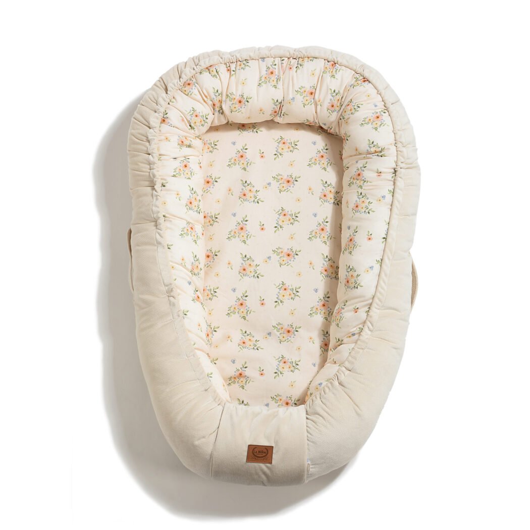 La Millou Babynest Velvet English Garden Hauptbild