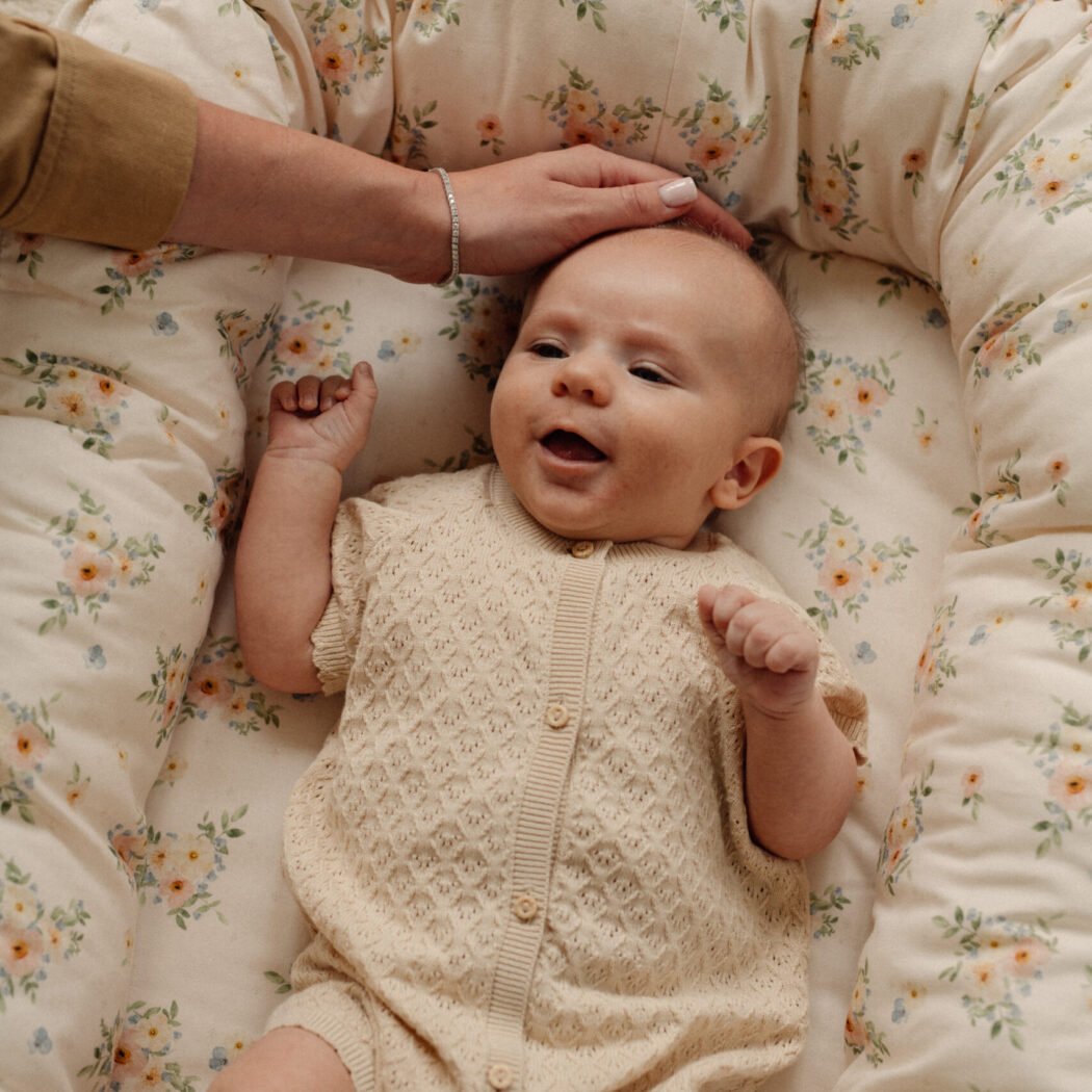 La Millou Babynest Velvet English Garden Zusatzbild-1