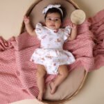 Butterfly Kurzarm Organic Kleid