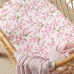 Cherry Blossom Bio-Beistellbett-Spannlaken-Wickelunterlage-Bezug - Image 2