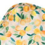 Sunny Citrus Organic Jersey Wrap & Beanie Set - Image 4