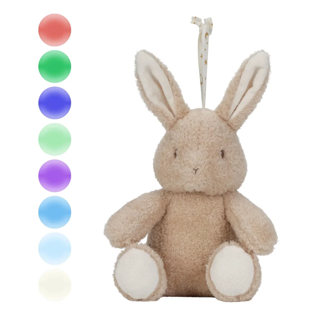 Veilleuse douce avec sons et lumières Bébé Lapin GRS Nouveau-né Image supplémentaire 1