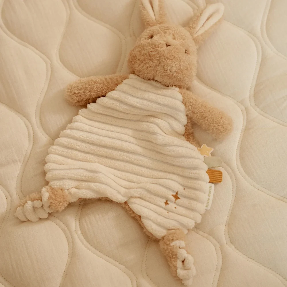 Coniglietto di peluche per neonati GRS, immagine aggiuntiva 1