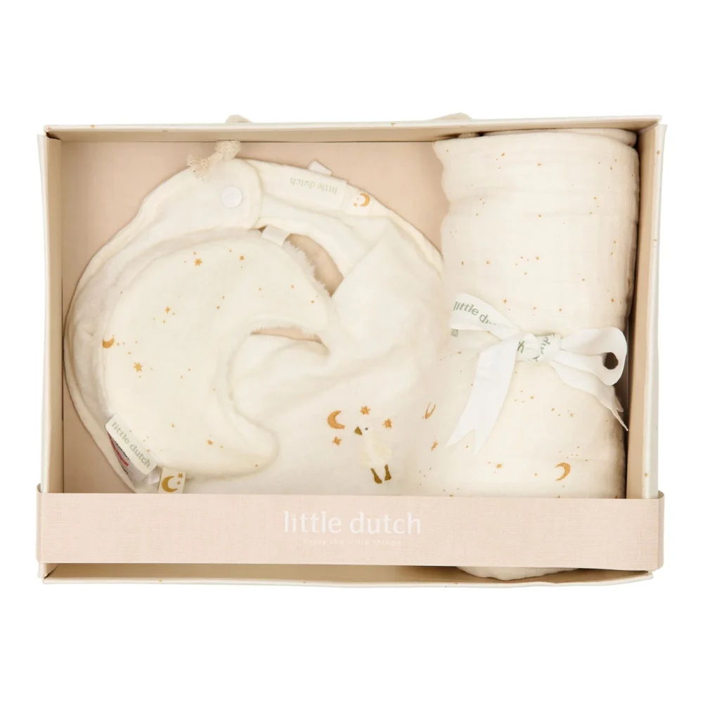 Tissu pour boîte cadeau - Lune et étoiles Image supplémentaire 1