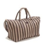 Wochenendtasche Nylon STRIPES BROWN