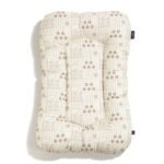 Babynest Baumwolle Velvet BANDANA CREAM - M - 50 x 86 cm