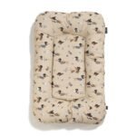 Babynest Baumwolle Velvet PIERRE THE DOG - M - 50 x 86 cm