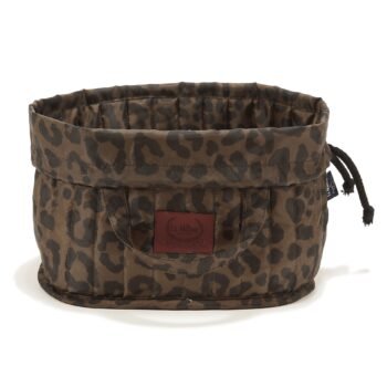 Windel-Organizer Nylon LEOPARD CHOCO_Hauptbild