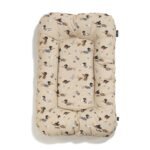 Babynest Baumwolle Velvet PIERRE THE DOG - M - 50 x 86 cm_Hauptbild