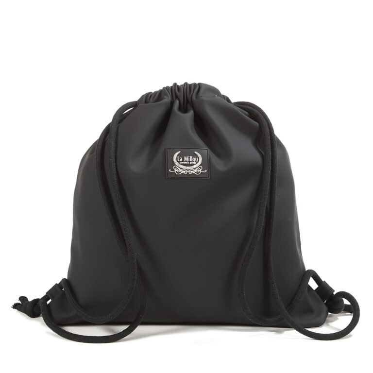 Rucksack gummisack BLACK_Hauptbild