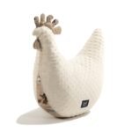 Coussin poule de grand-mère Dana Minky PIERRE LE CHIEN_Image principale