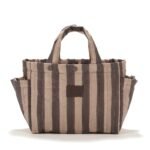 Kinderwagen-Organizer Nylon STRIPES BROWN_Hauptbild