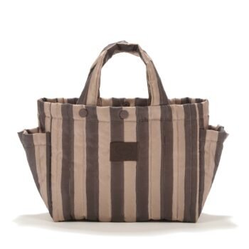 Stroller organizer Nylon STRIPES BROWN_Main image