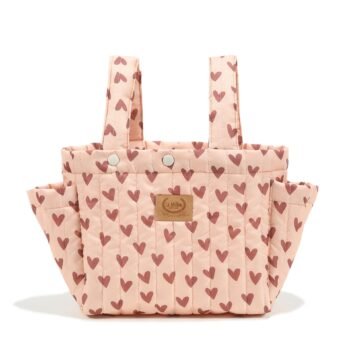 Organisateur de poussette en nylon ROSE BATTES DE CŒUR_Image principale