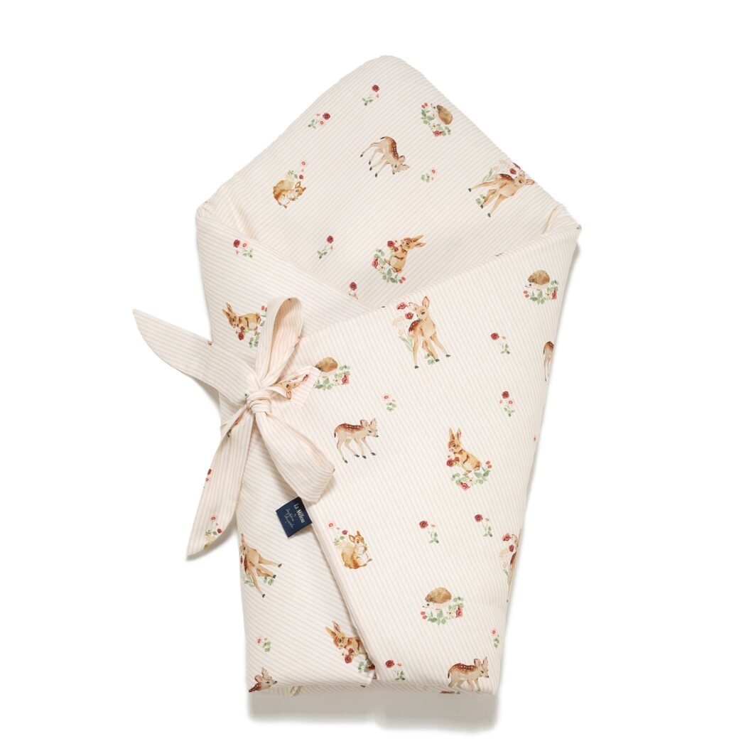 Couverture d'emmaillotage BAMBILAND - Taille S - 75 x 75 cm_Image principale