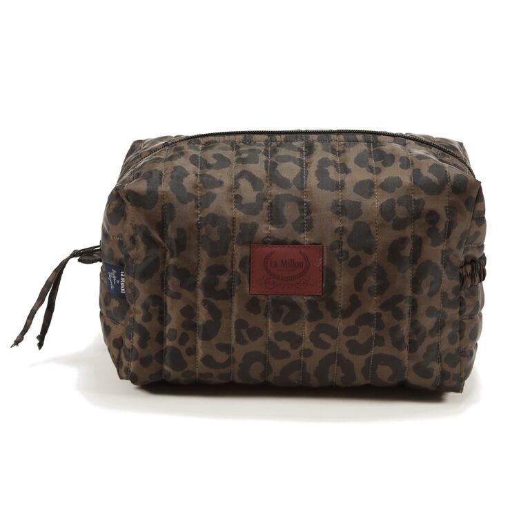 Kosmetiktasche Nylon LEOPARD CHOCO_Hauptbild