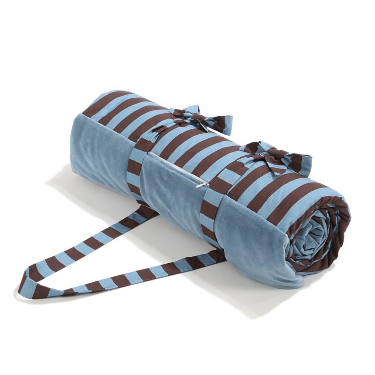 Picknickdecke STRIPES BLUE - XXL - 180 x 190 cm_Hauptbild