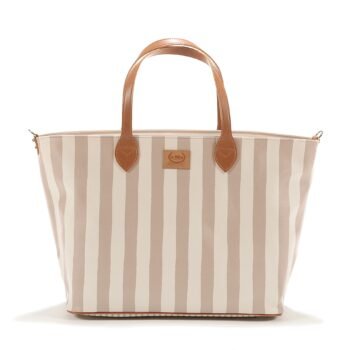 Borsa Feeria STRIPES BEIGE - L_Immagine principale
