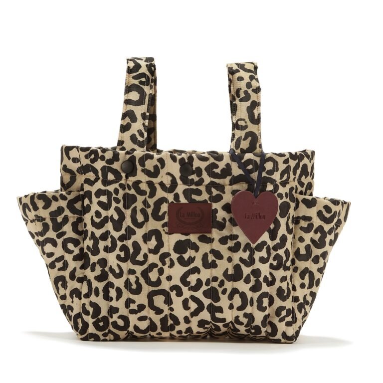 Kinderwagen-Organizer Nylon LEOPARD CREAM_Hauptbild