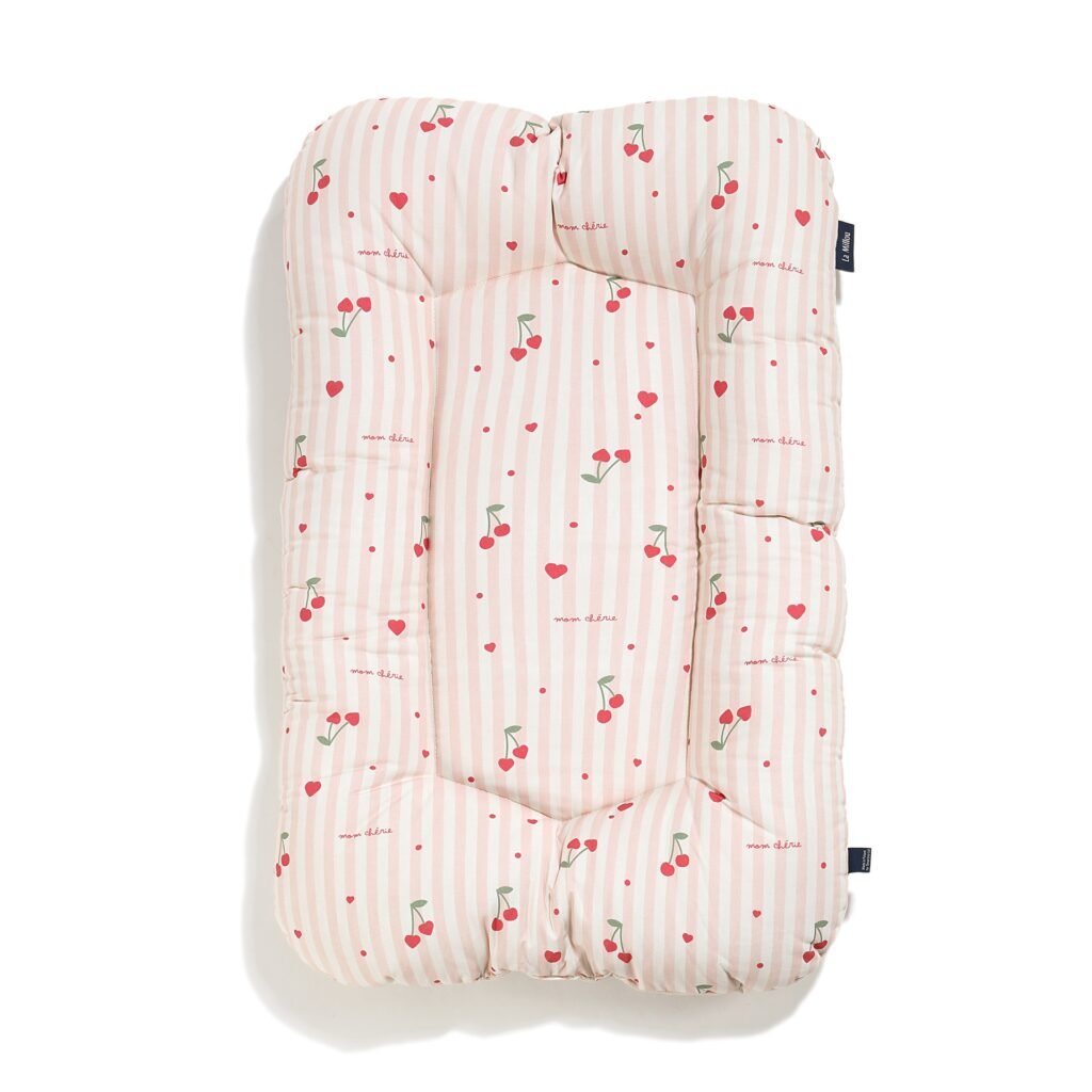 Baby nest cotton velvet MOM CHERIE - M - 50 x 86 cm_Main image