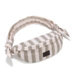 Bauchtasche aus Nylon STRIPES BEIGE_Hauptbild