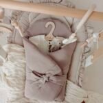 Einschlagdecke Musselin Beige