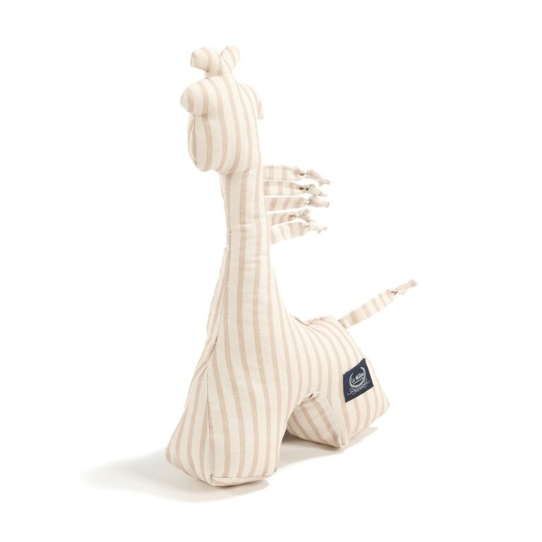 Giraffe Rattle Baumwolle STRIPES BEIGE Hauptbild