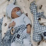 Giraffe Rattle Baumwolle BERRY VICHY Zusatzbild 1