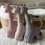 Giraffe Rattle Baumwolle STRIPES BEIGE Zusatzbild 2