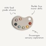 Mushie Spielzeug Farbpalette Multi – Bild 3