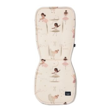 Kinderwagauflage Baumwolle Velvet BALLERINE Hauptbild