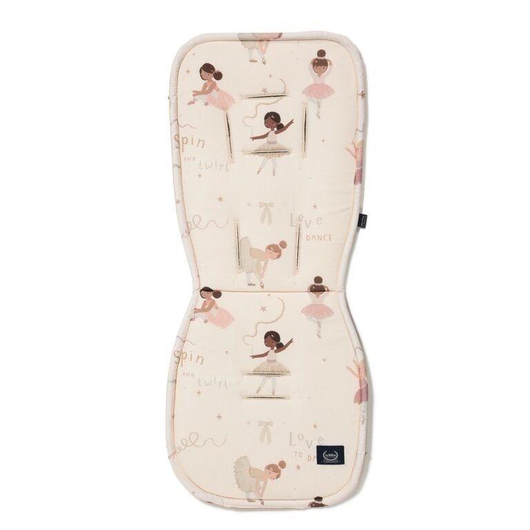 Kinderwagauflage Baumwolle Velvet BALLERINE Hauptbild